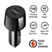 Picture of INTOUCH 40W DUAL TYPE C PORT PD CAR CHARGER