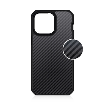 Picture of ITSKINS IPHONE 14 PRO MAX BALLISTIC CARBON COVER